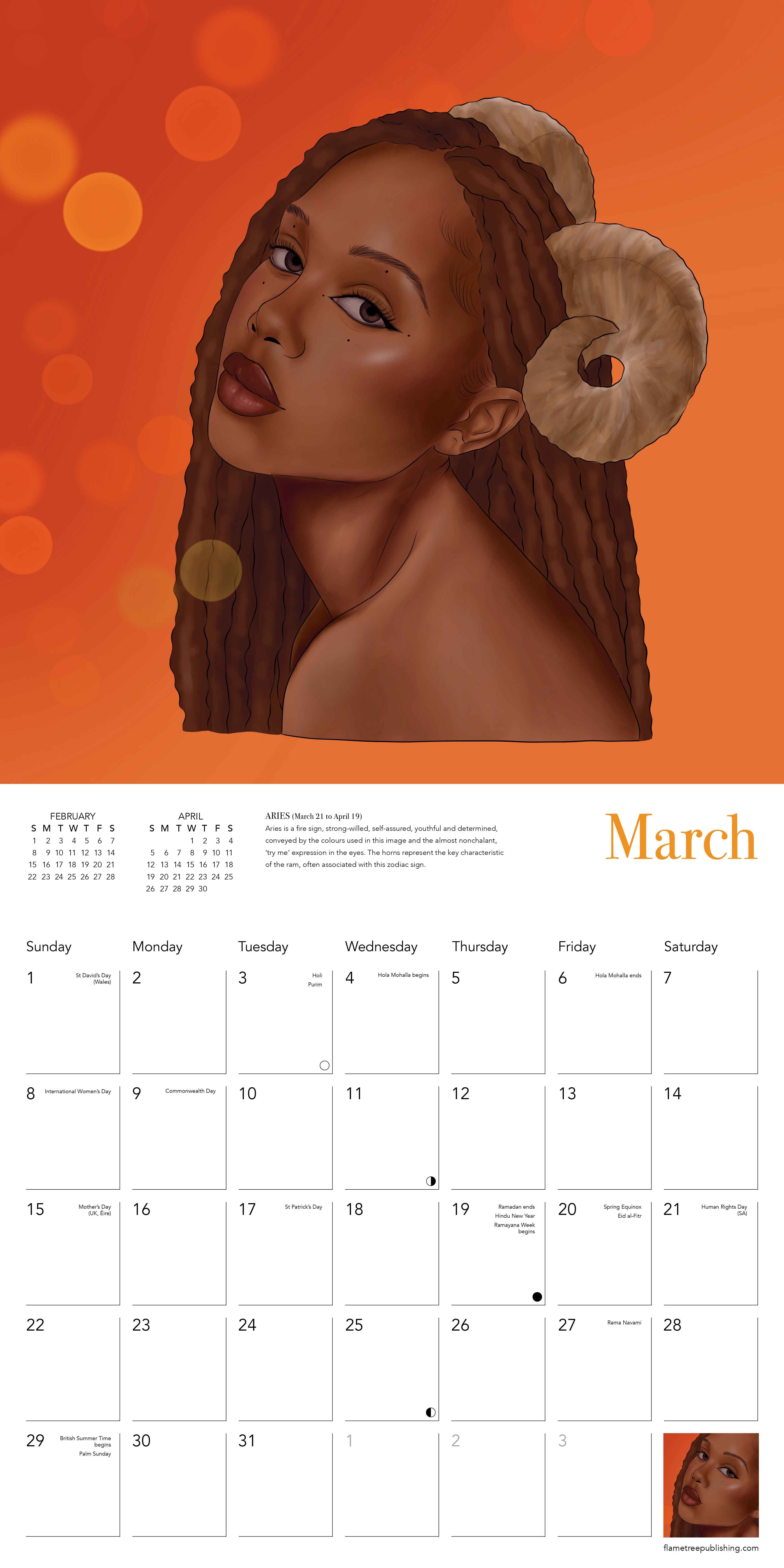 Kalender 2026 30x30 Tiahni Dayes