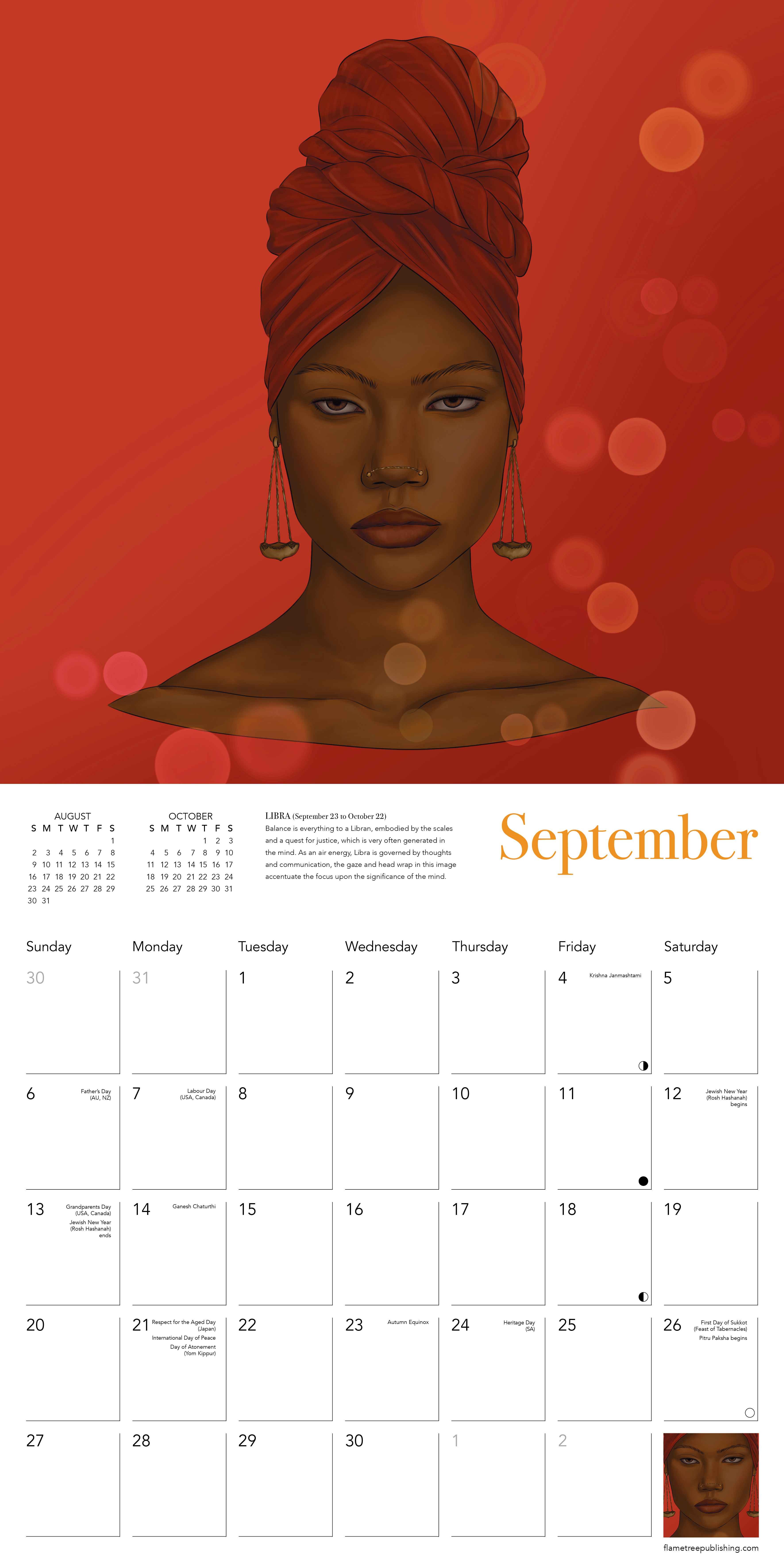 Kalender 2026 30x30 Tiahni Dayes