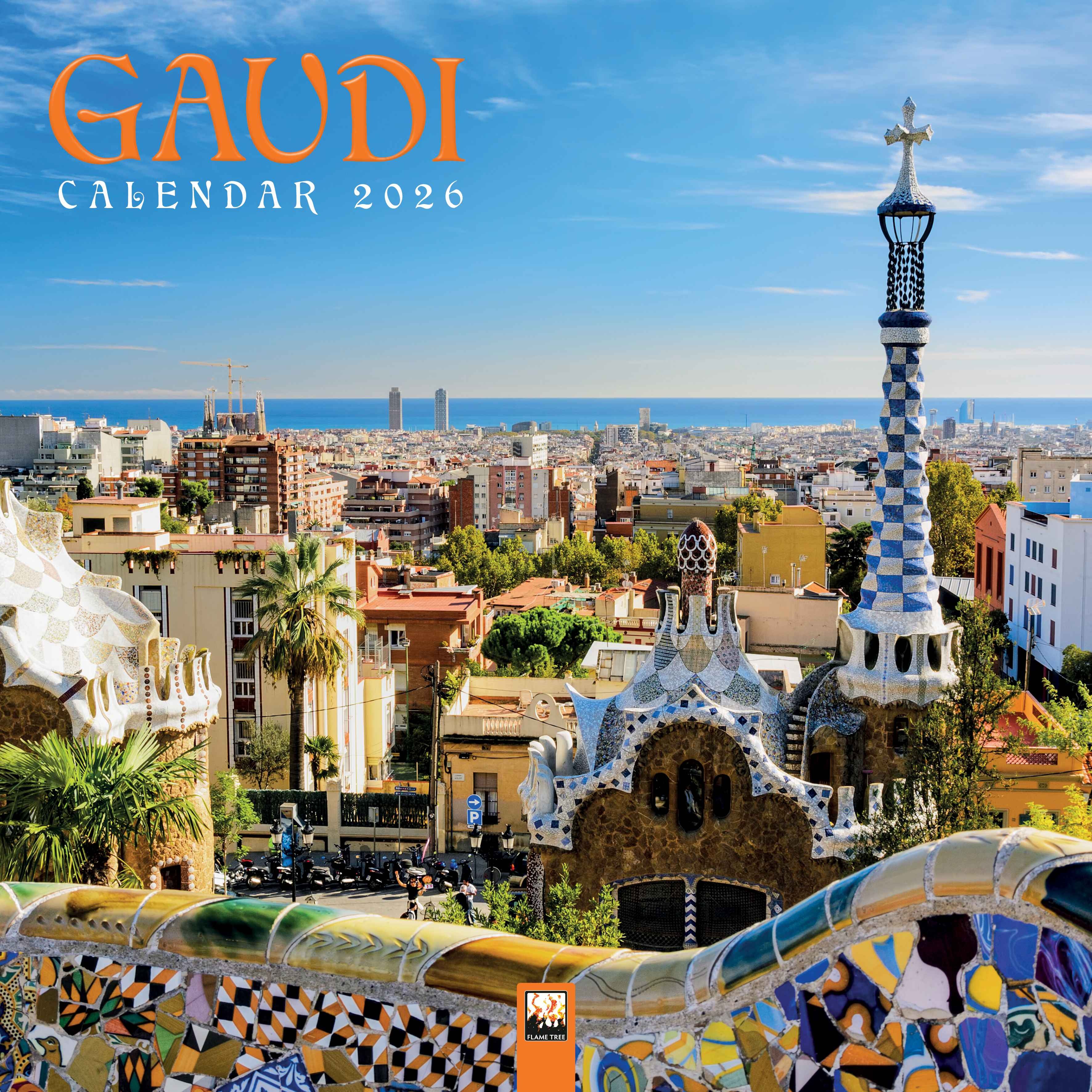 Kalender 2026 30x30 Gaudi
