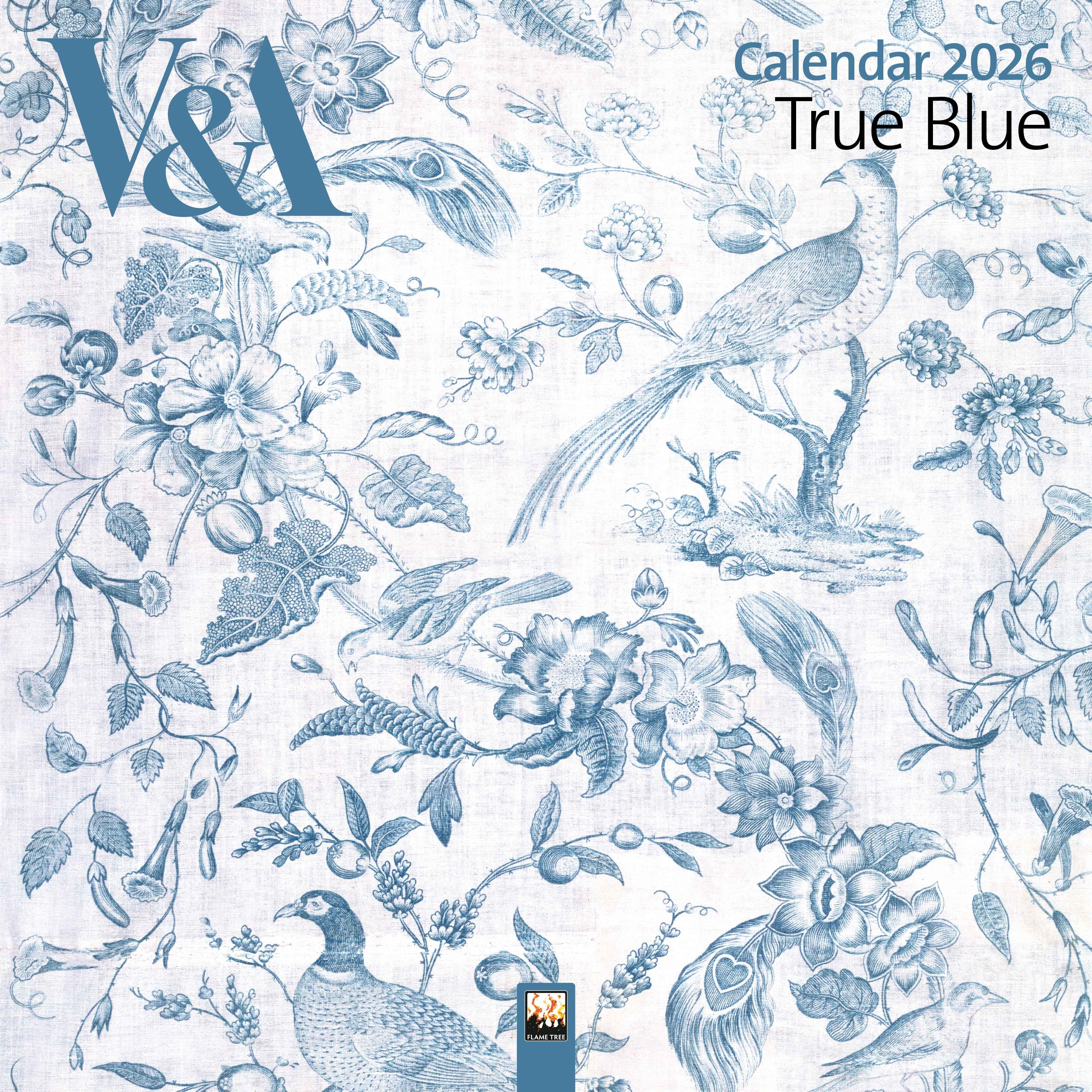 Kalender 2026 30x30 True Blue