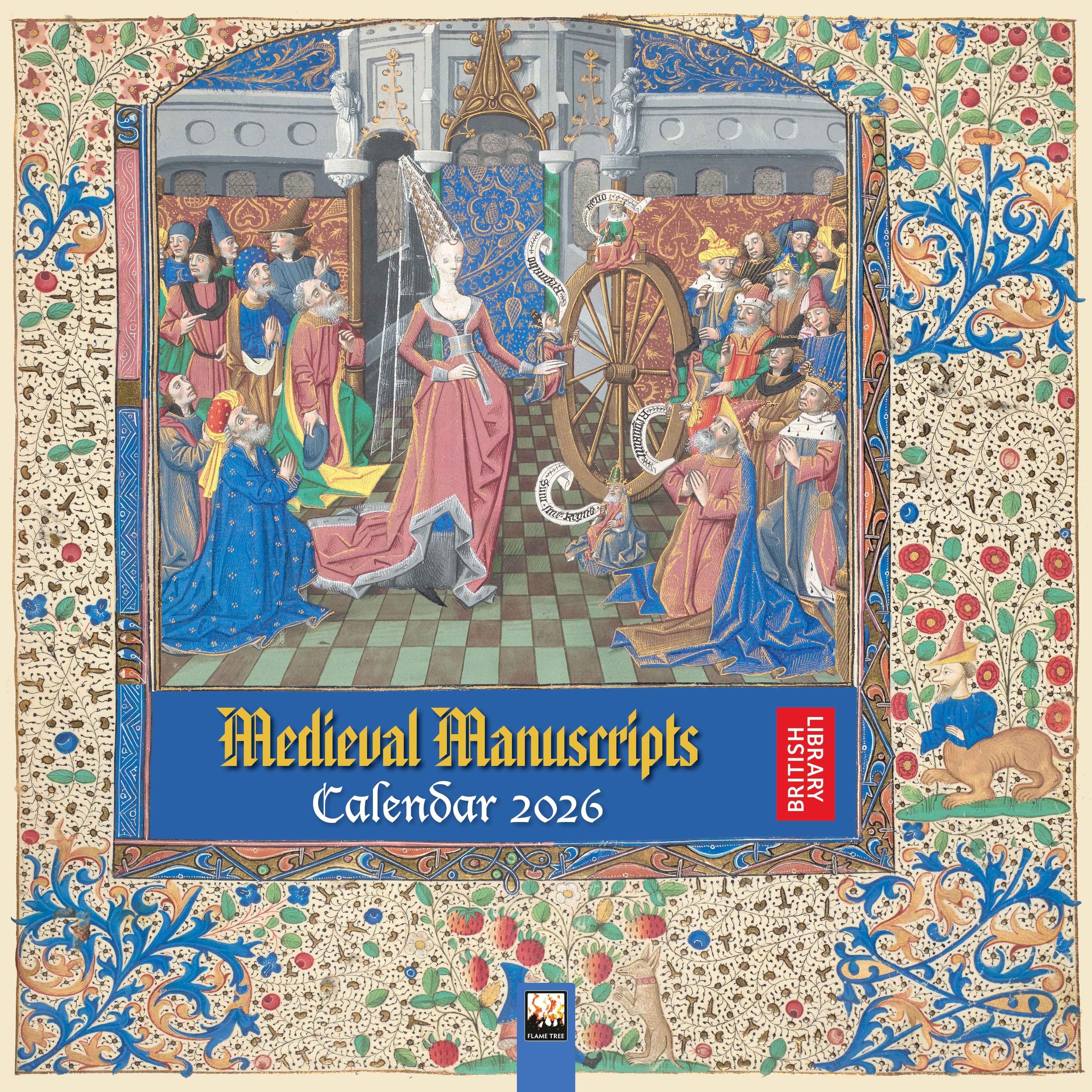 Kalender 2026 30x30 Medieval Manuscripts