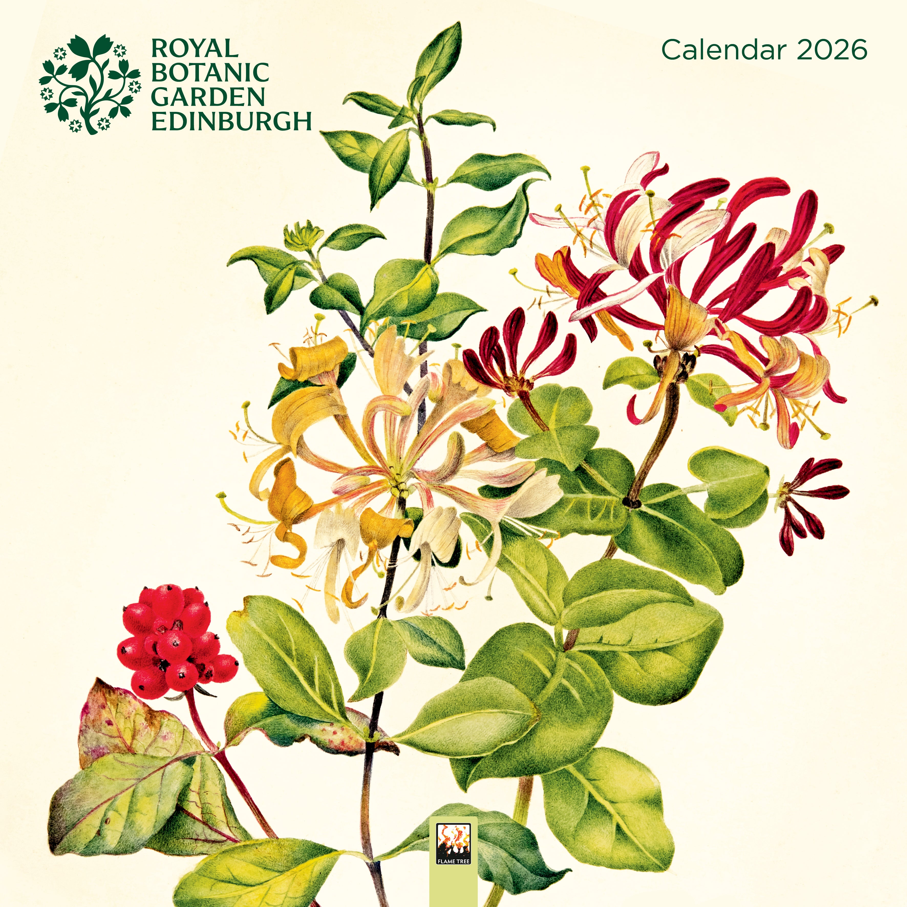 Kalender 2026 Royal Bot. Garden 30x30cm
