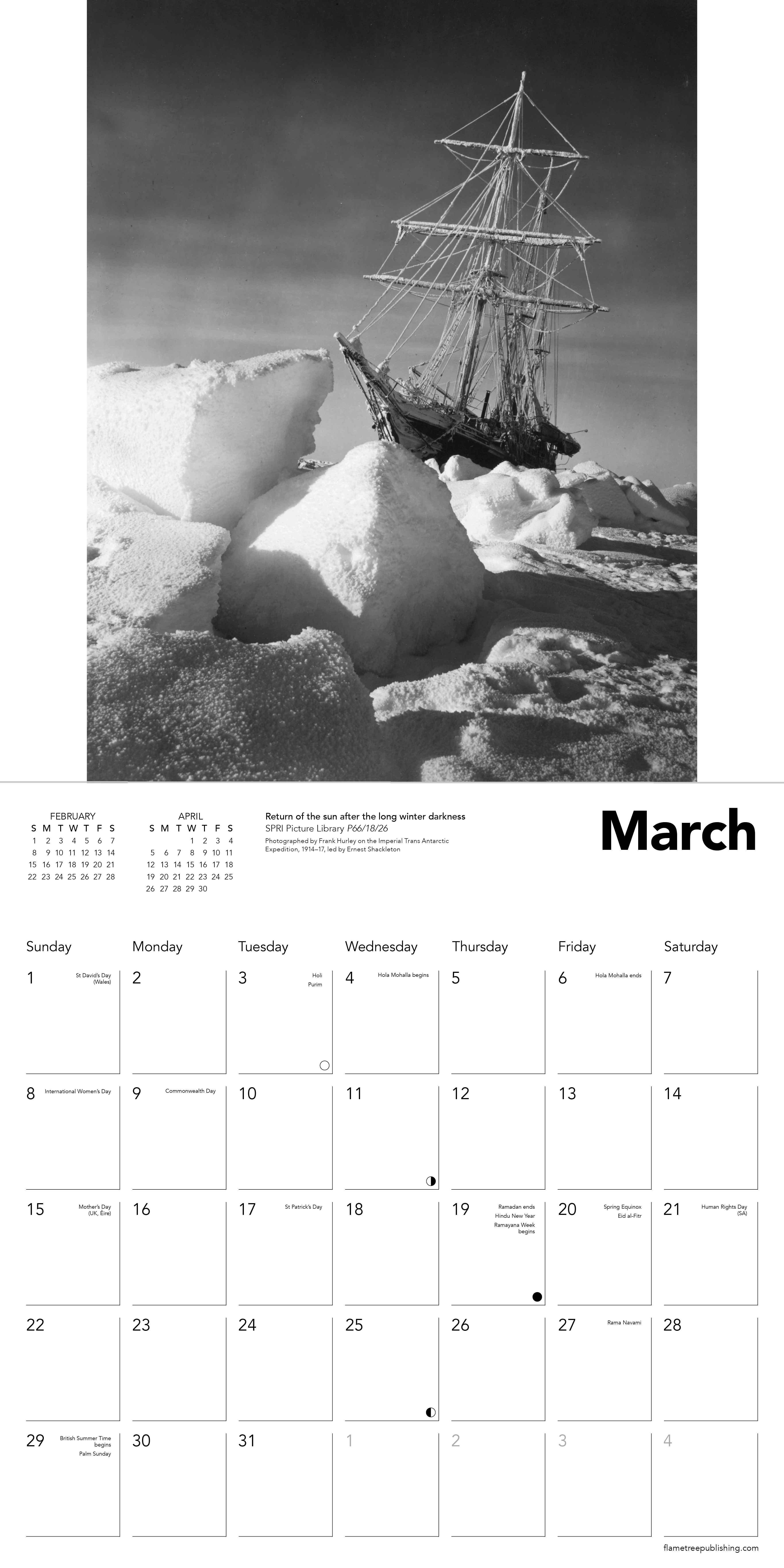 Kalender 2026 30x30 The Polar Museum