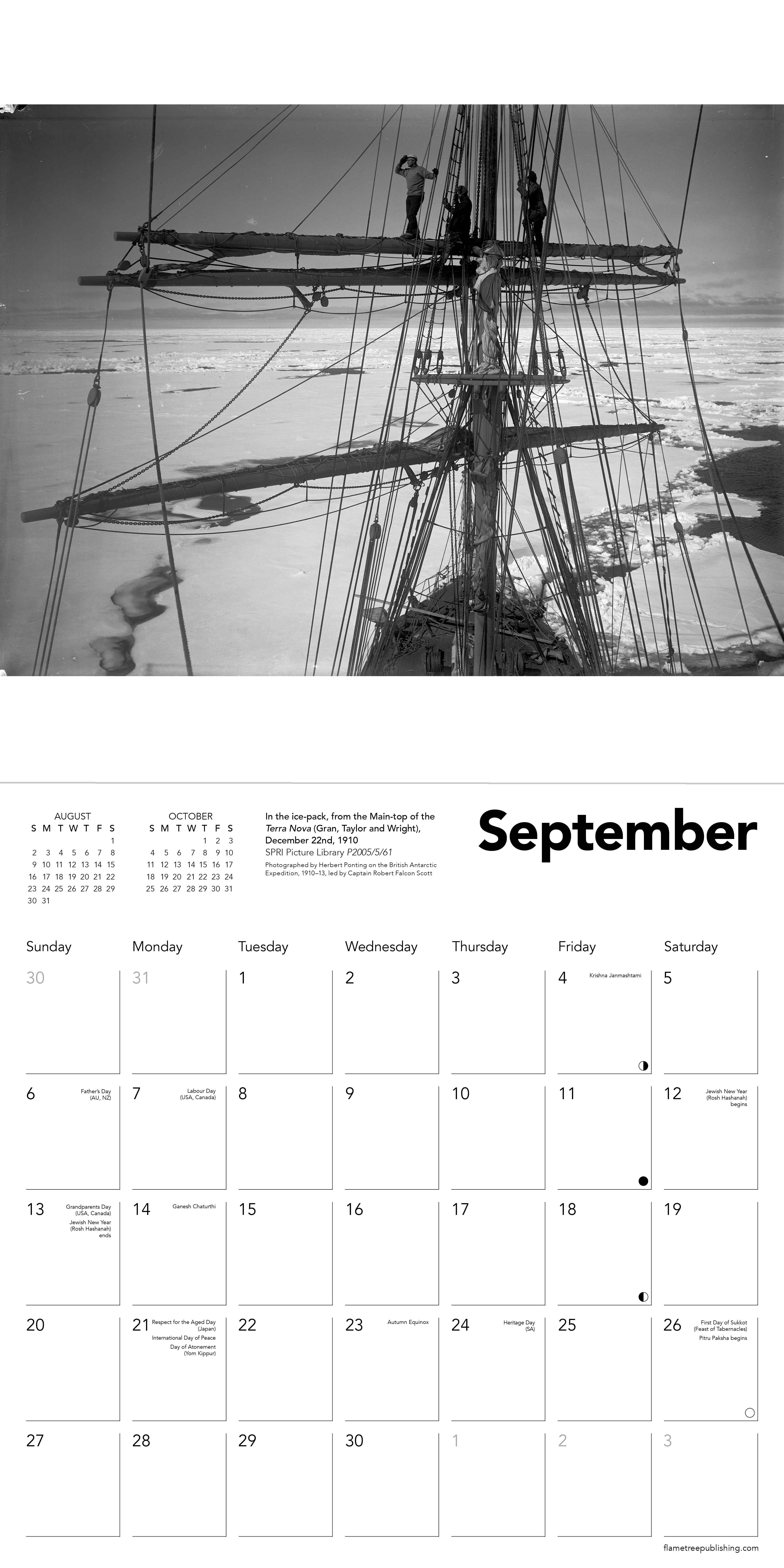 Kalender 2026 30x30 The Polar Museum