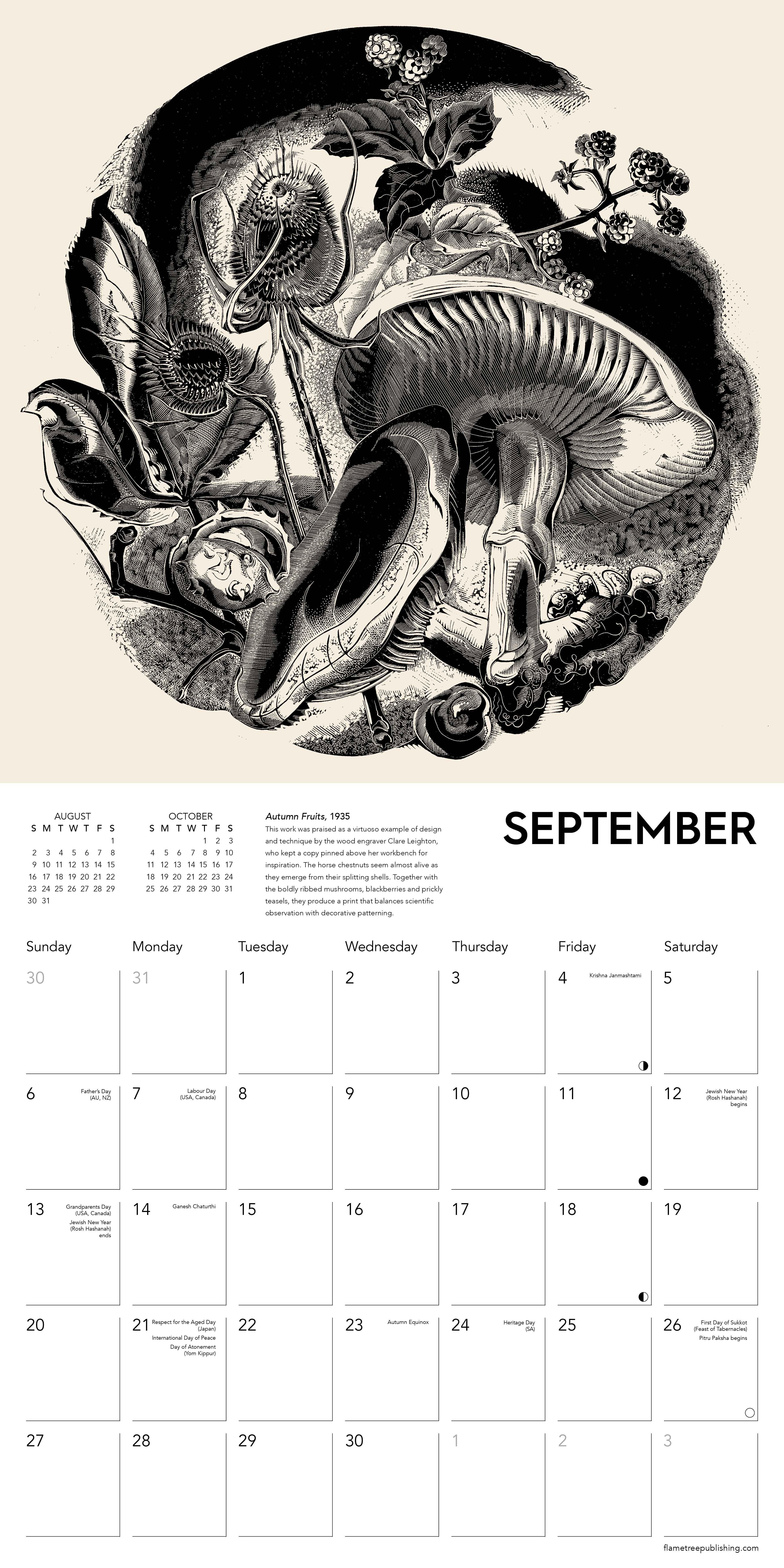 Kalender 2026 30x30 Gertrude Hermes