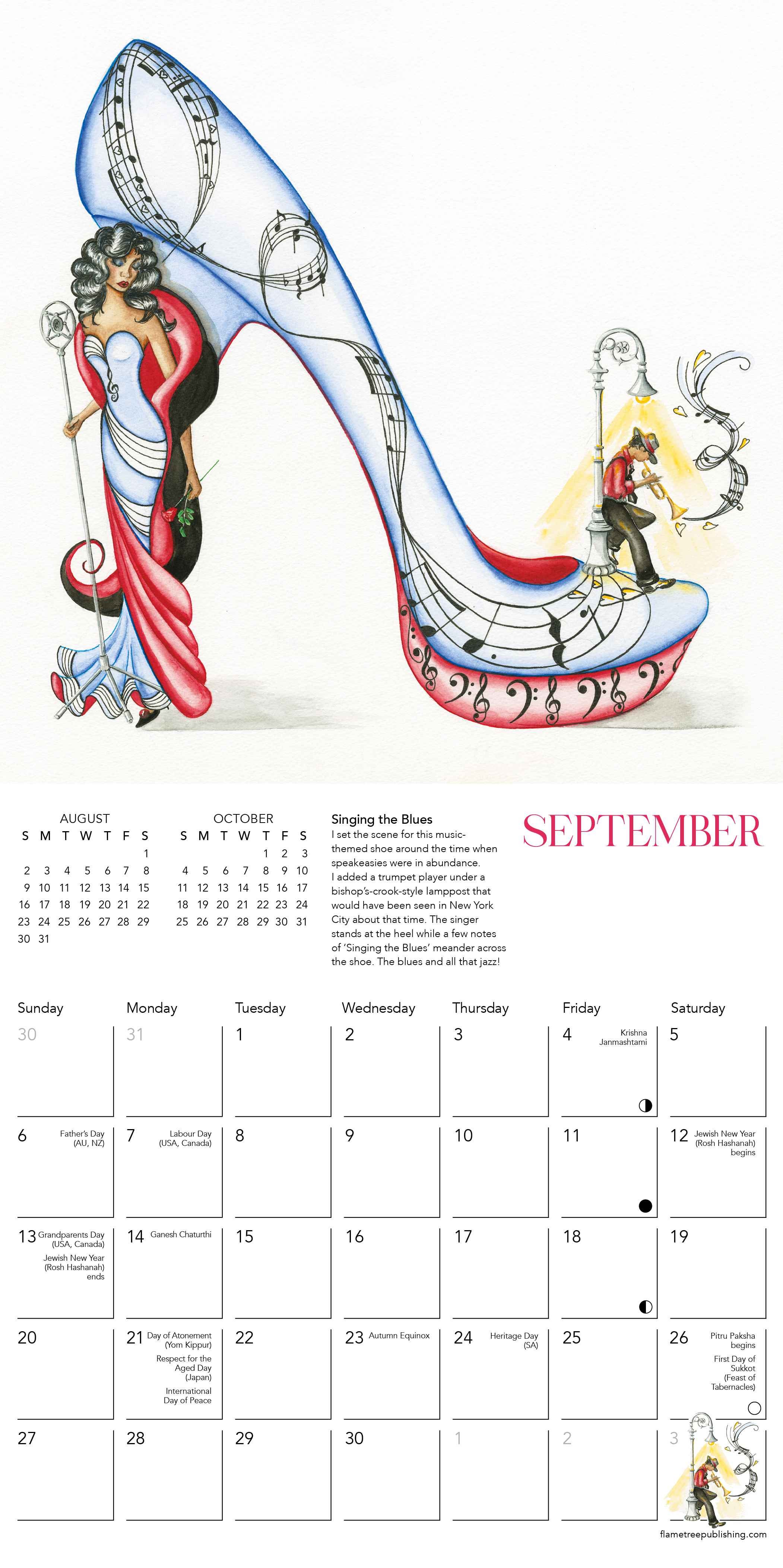 Kalender 2026 18x18 The Art of the Shoe