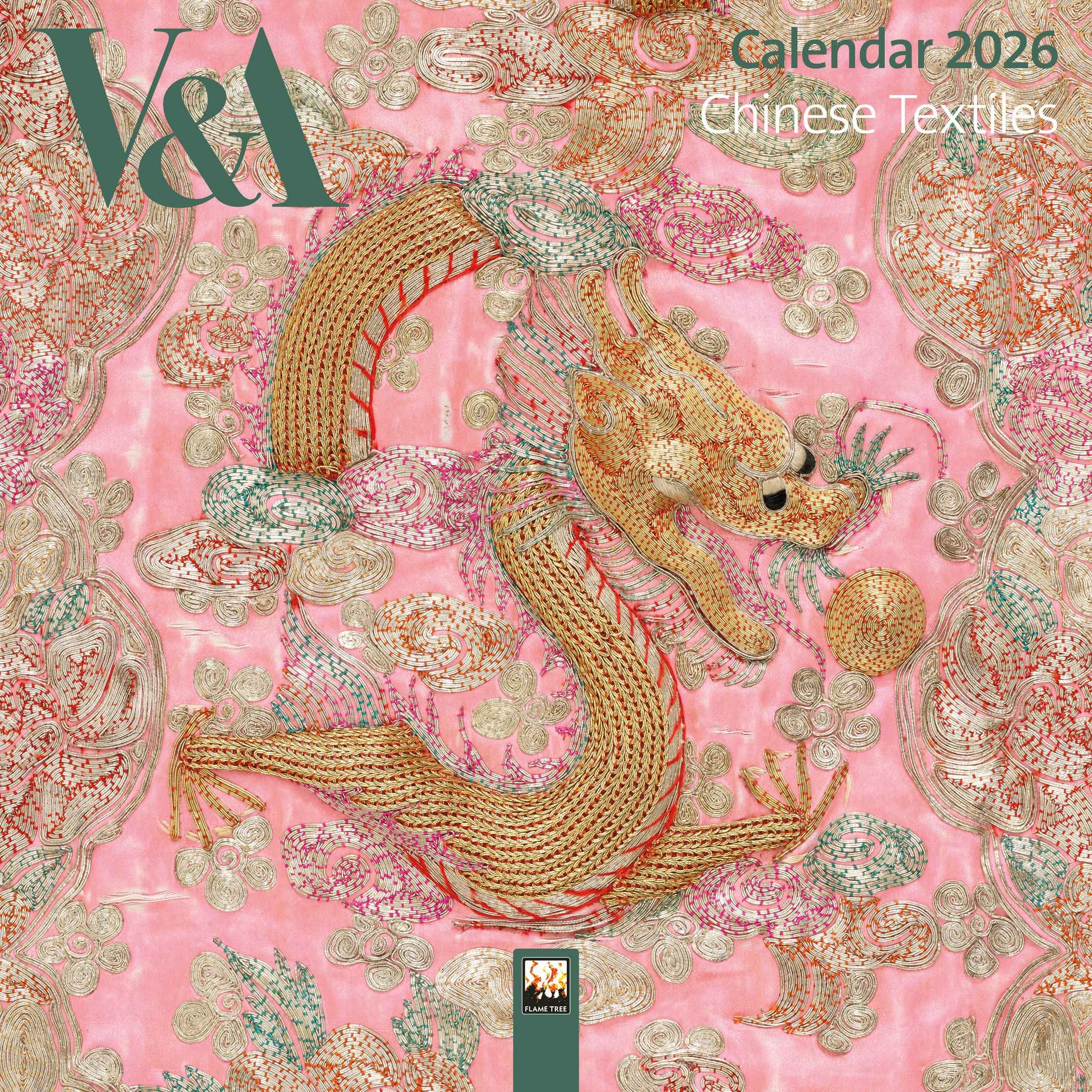 Kalender 2026 18x18 Chinese Textiles