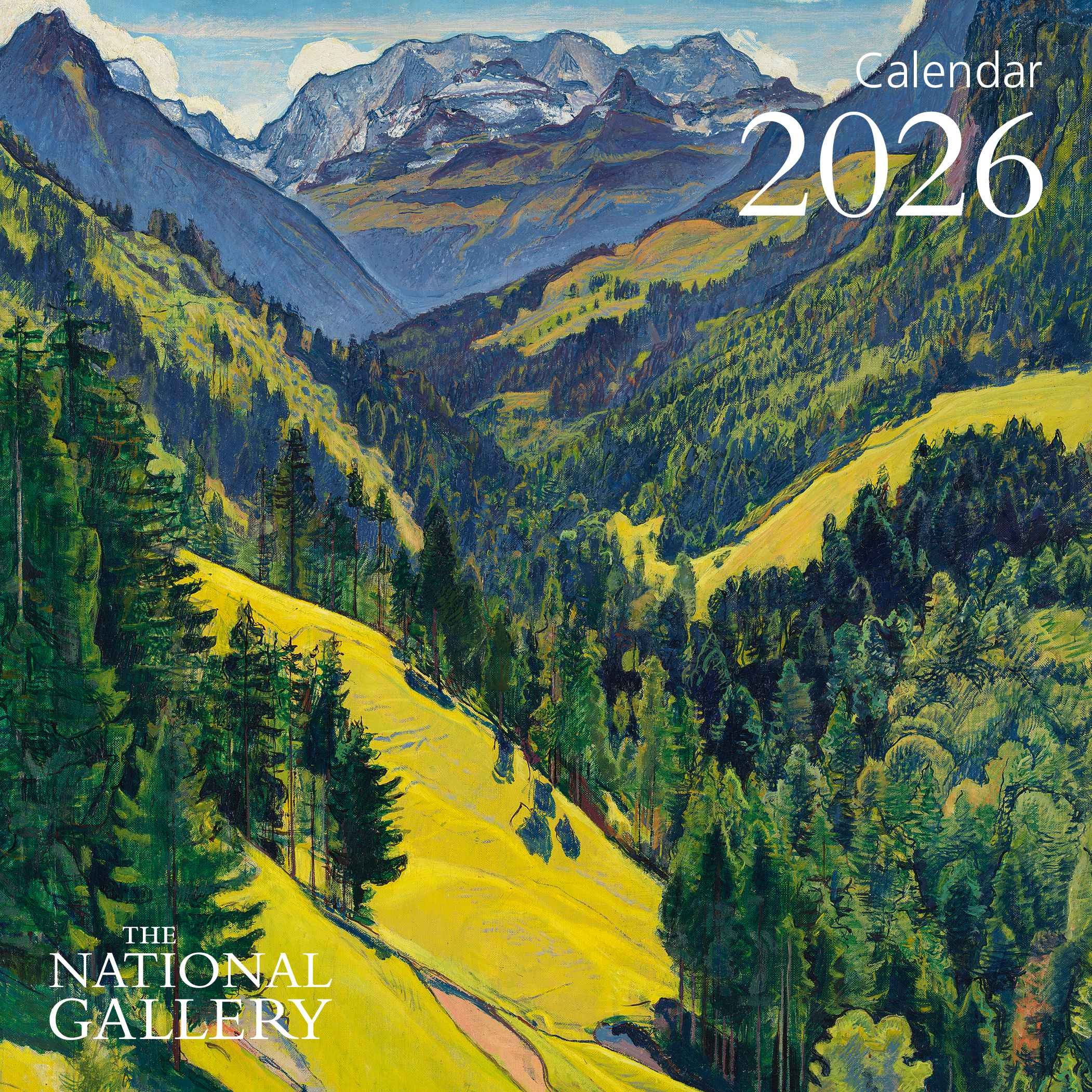 Kalender 2026 18x18 The National Gallery