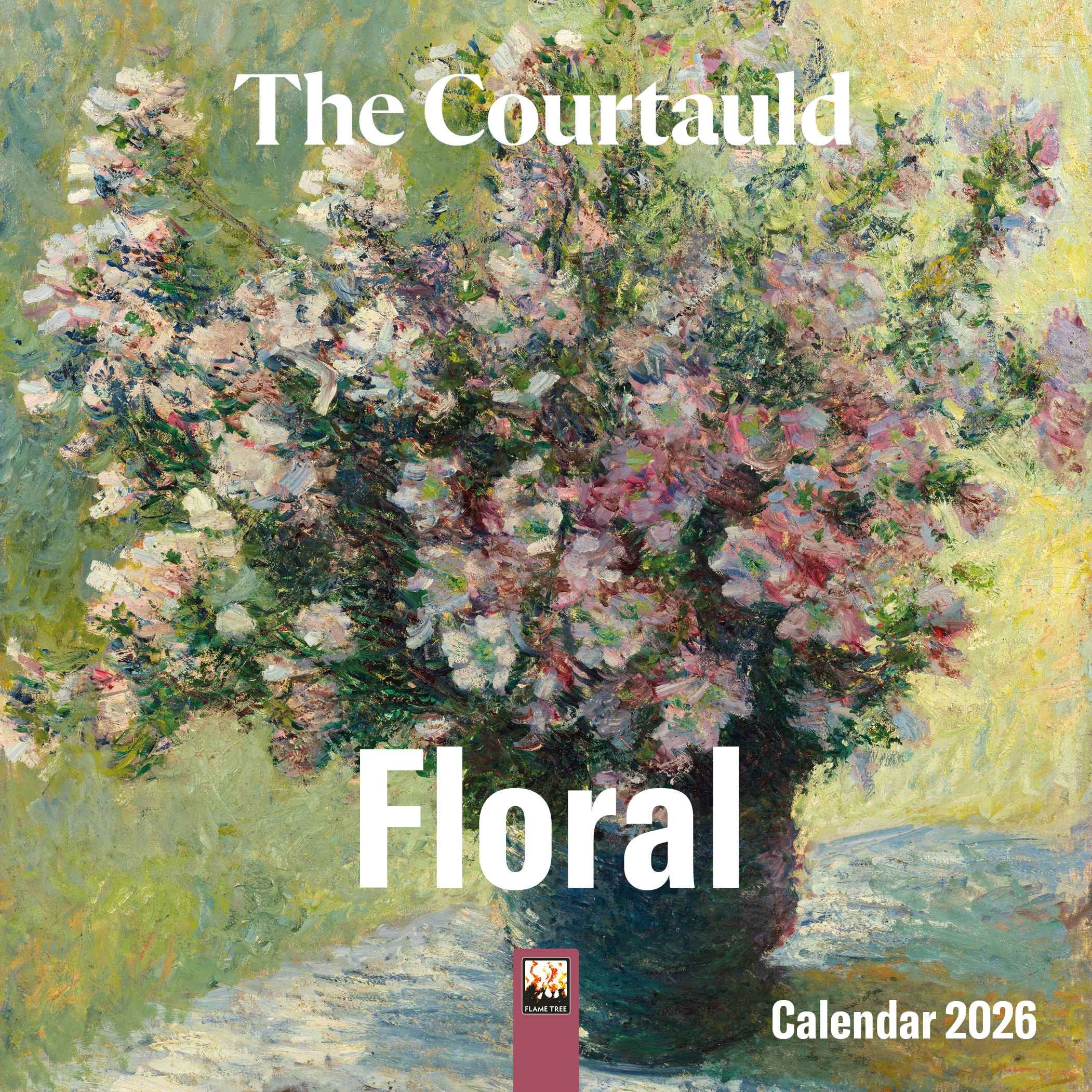 Kalender 2026 18x18 The Courtauld Floral