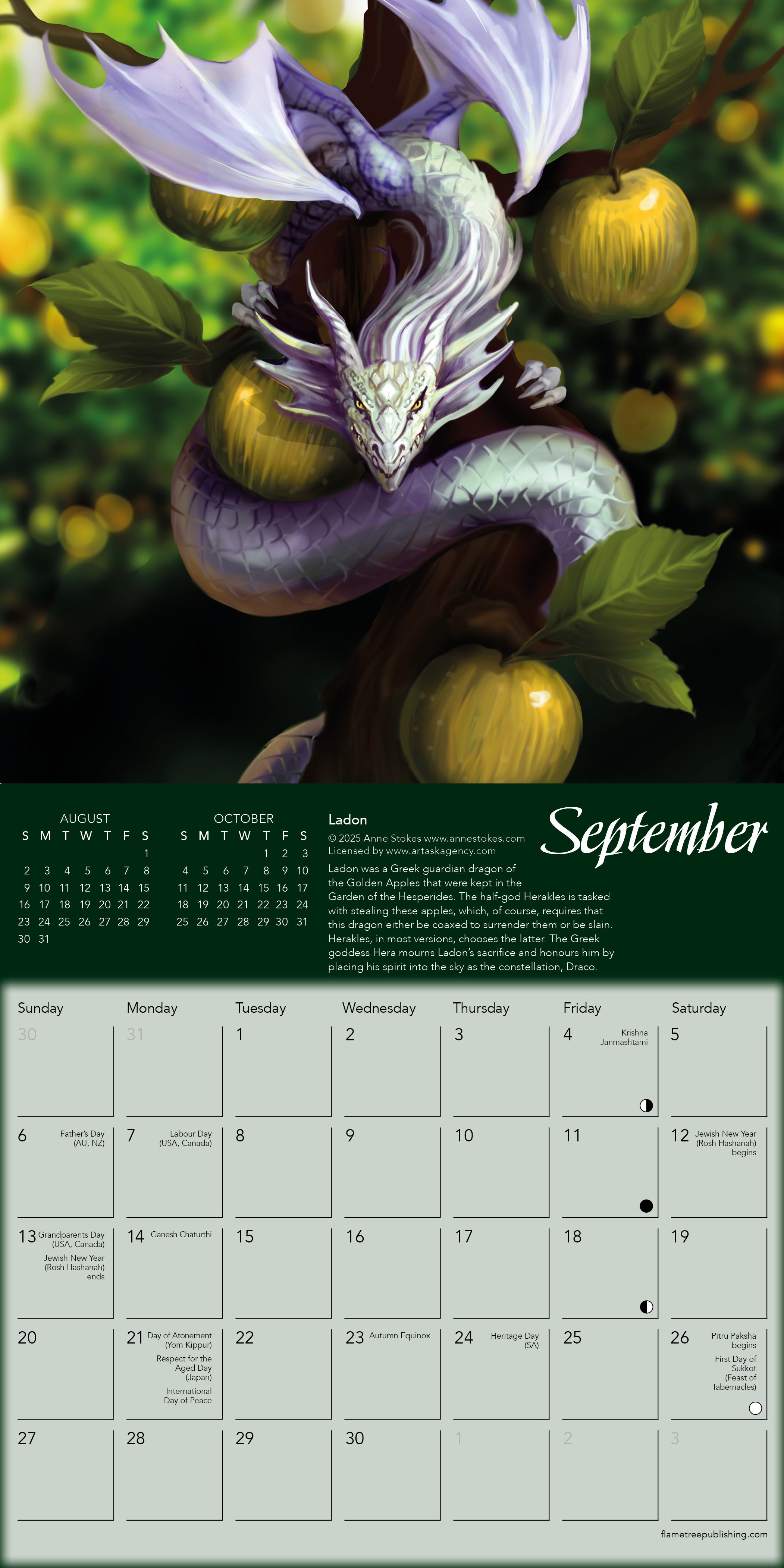 Kalender 2026 18x18 Dragon Legends