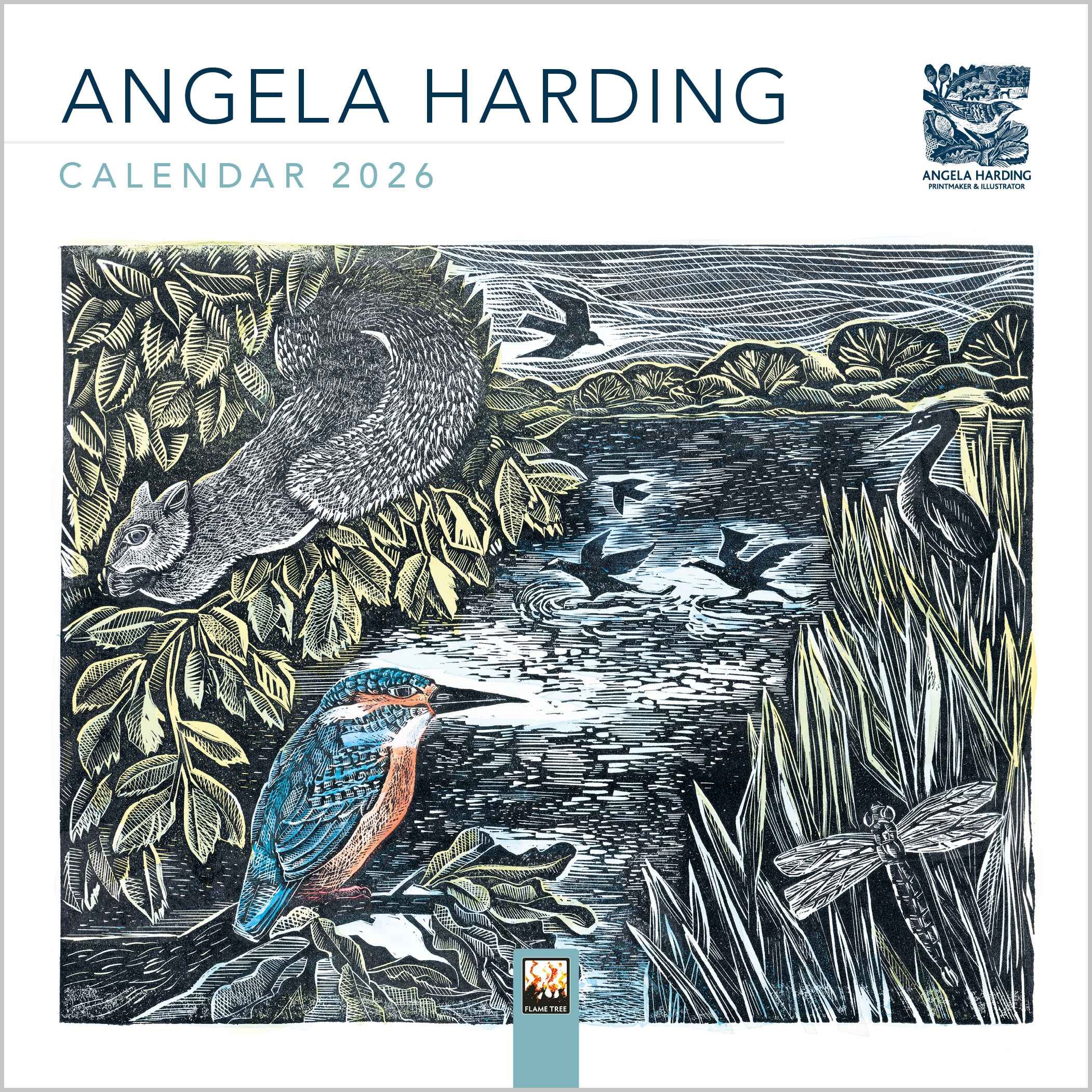 Kalender 2026 18x18 Angela Harding