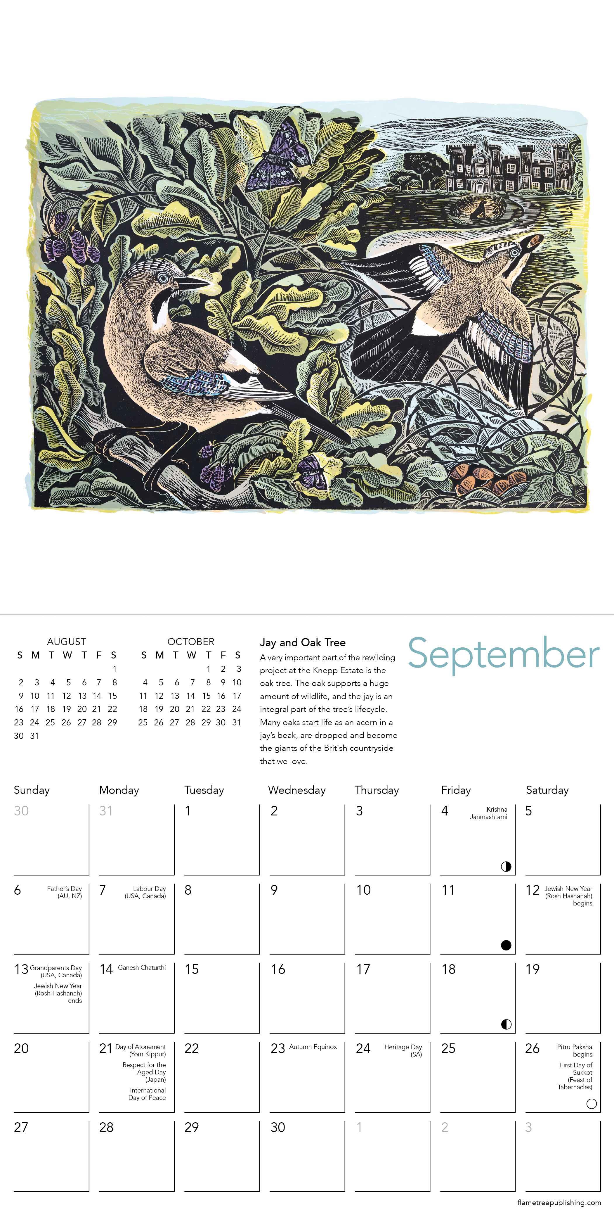 Kalender 2026 18x18 Angela Harding