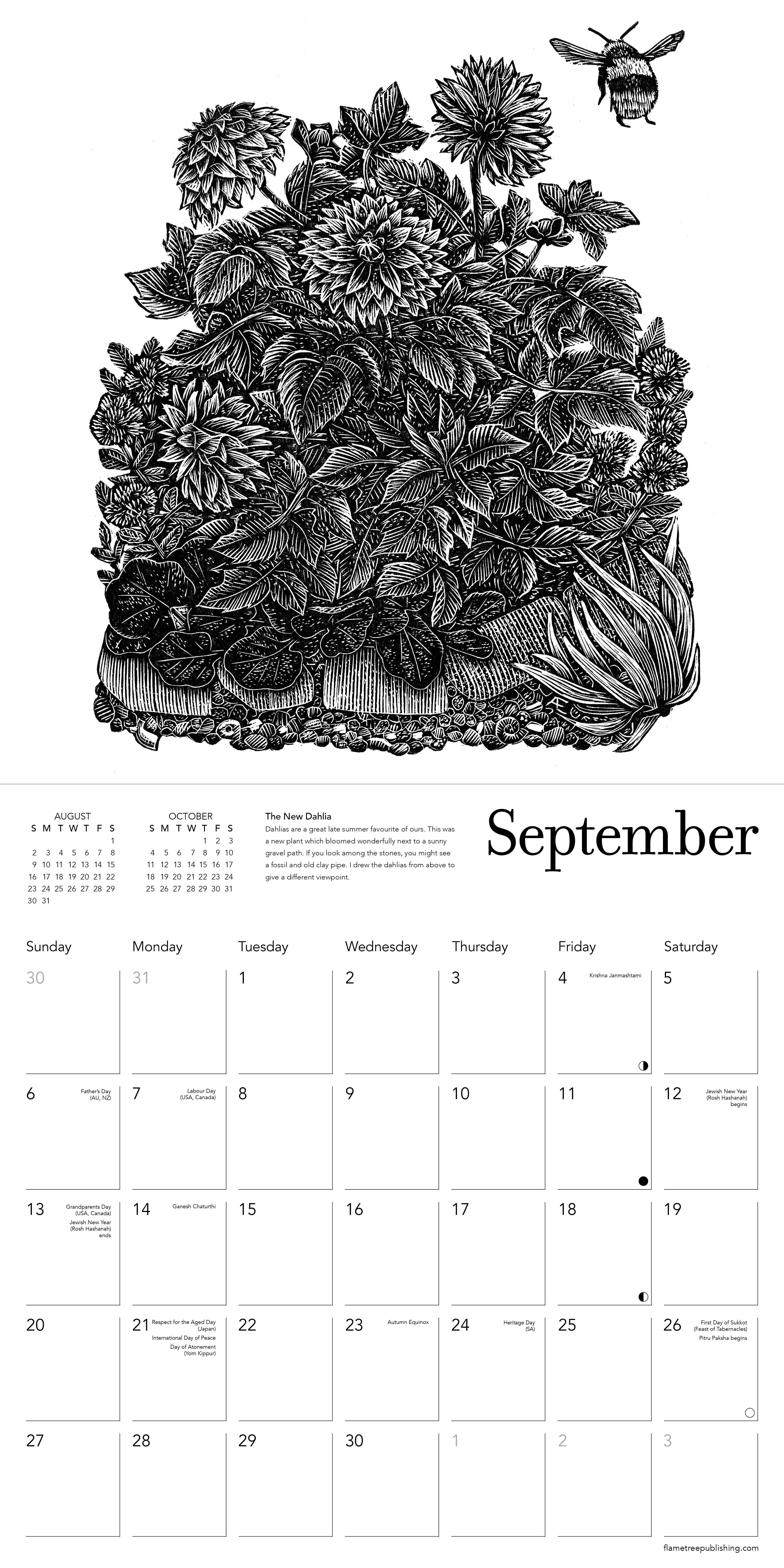 Kalender 2026 30x30 Andy English