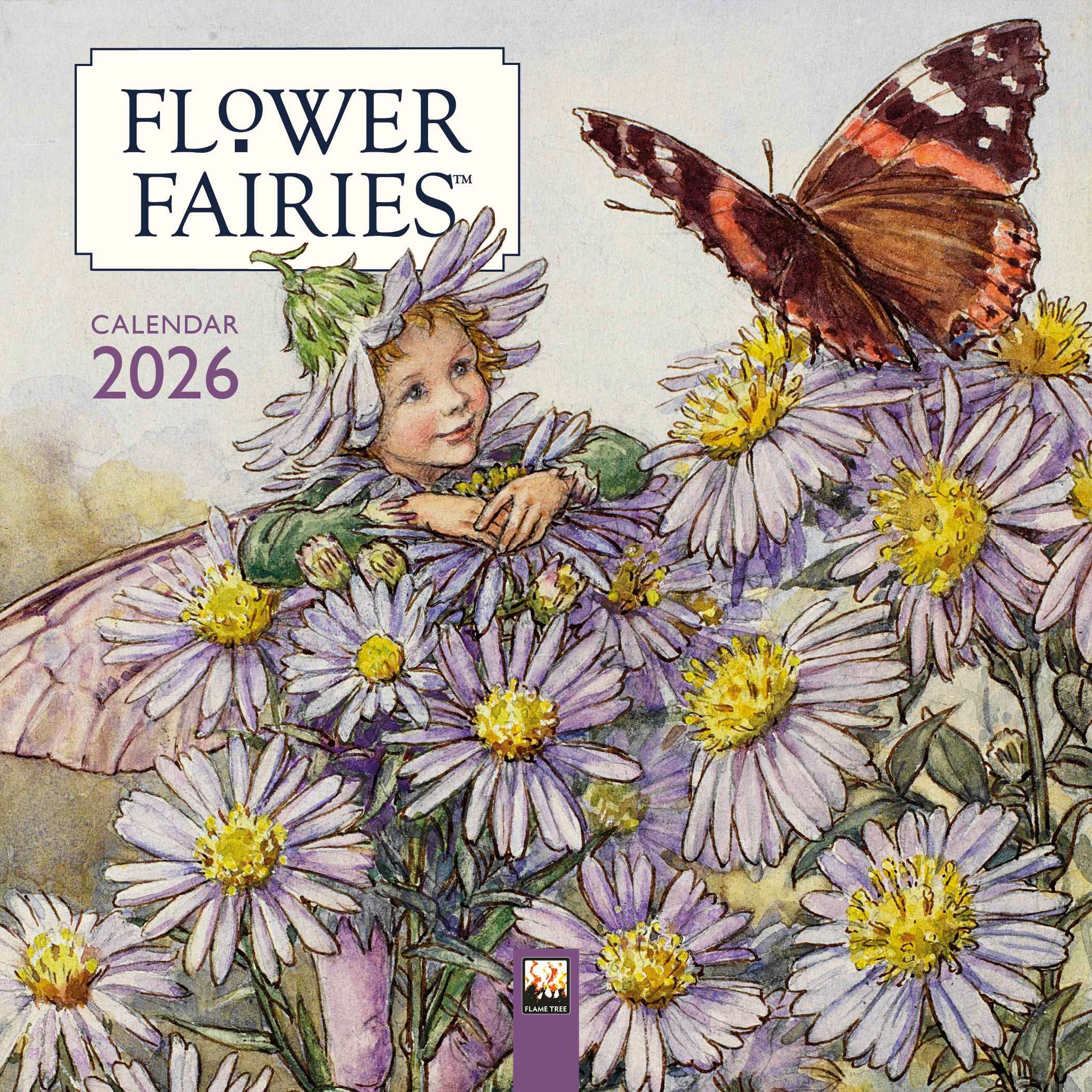 Kalender 2026 18x18 Flower Fairies