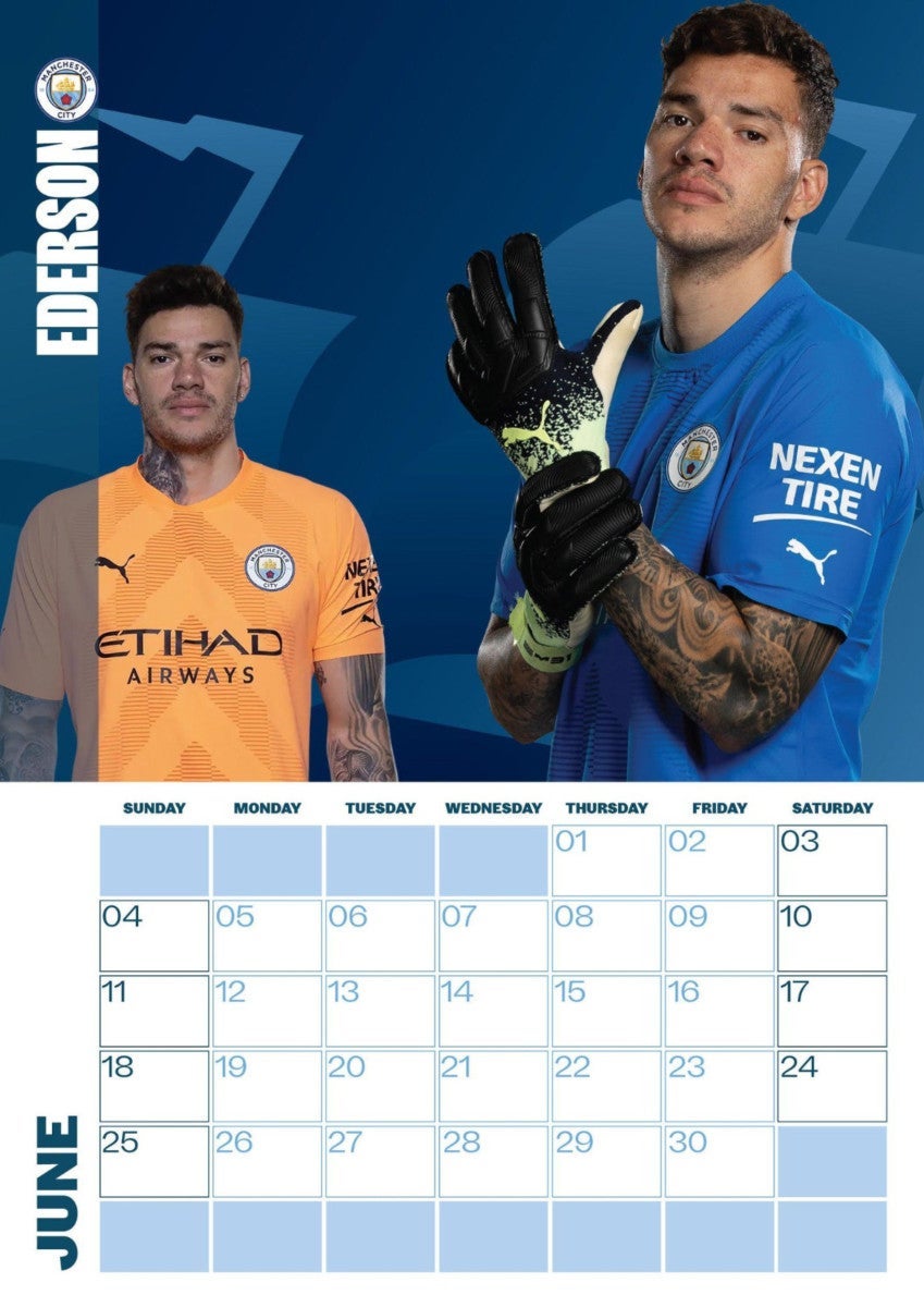 Kalender 2023 Manchester City A3