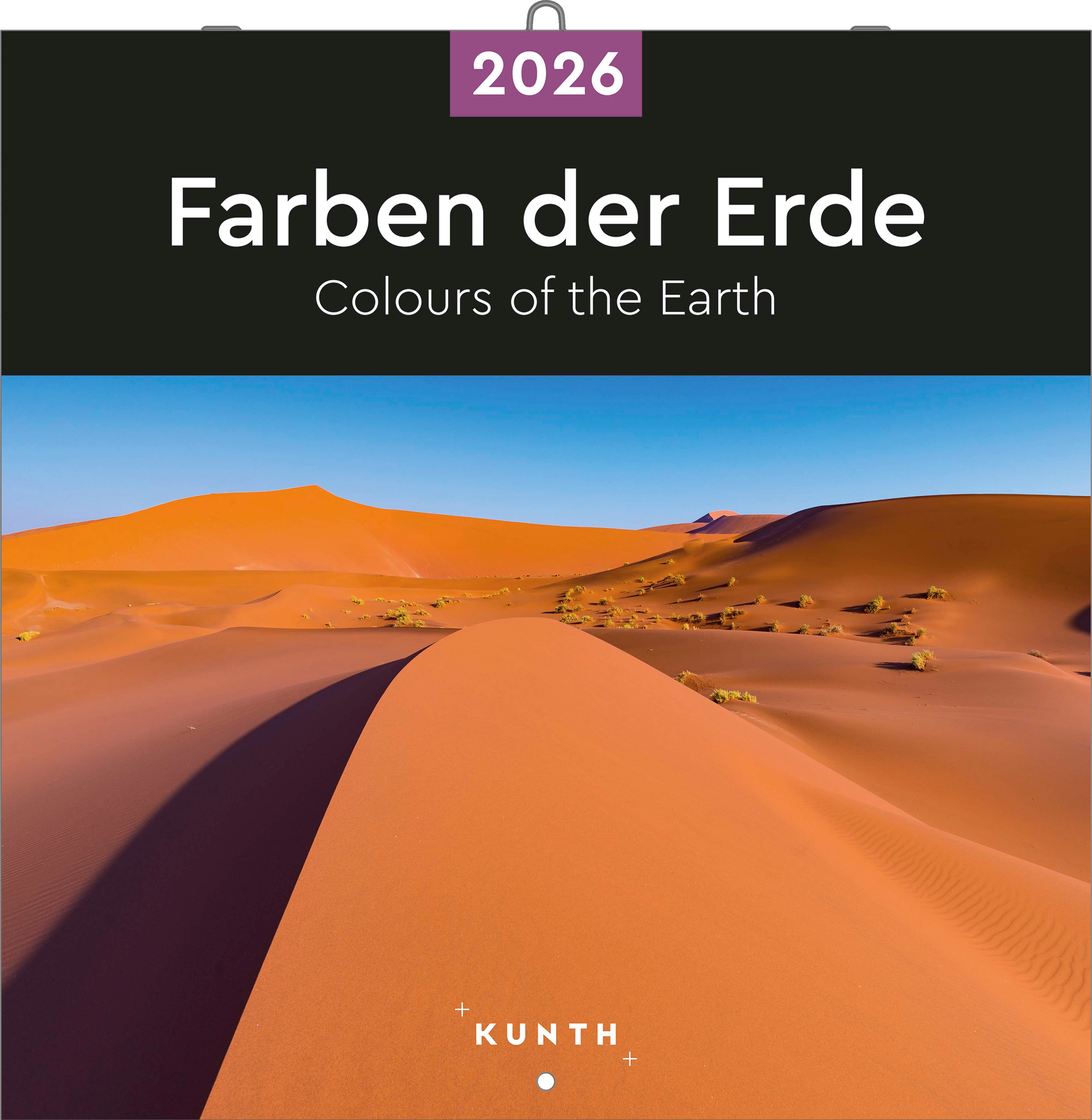 Kalender 2026 30x30 Colours of the Earth
