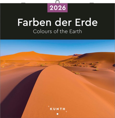 Kalender 2026 30x30 Colours of the Earth
