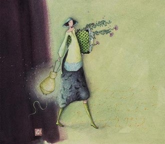 Dobbelt kort 160x140mm G. Boissonnard