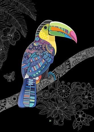 Doble kort 167x118 Jewels Toucan