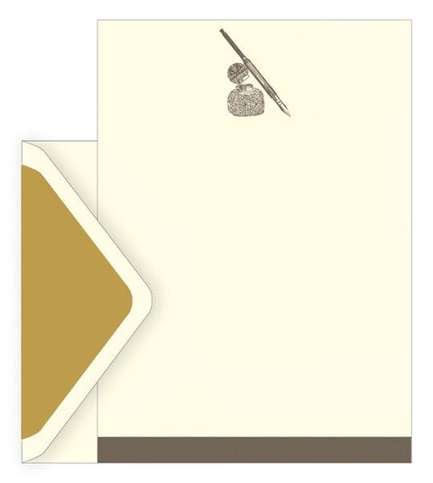 Brevsett i gaveeske Ink & Pen