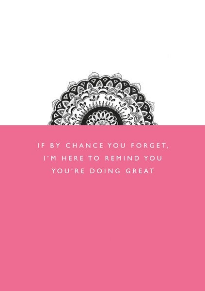 Kort Imagine Mandala Remind Y Great