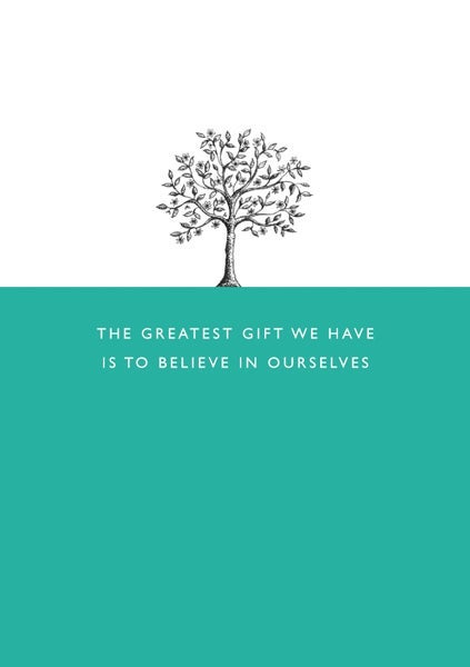 Kort Imagine Tree Believe In Ourselves