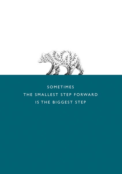 Kort Imagine Bear Step Forward