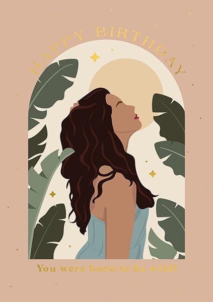 Kort Fierce Fabulous Born To Be Wild