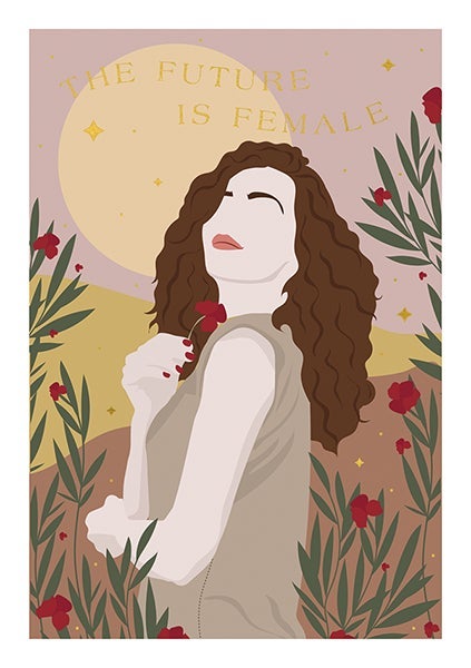 Kort Fierce Fabulous Future Is Female