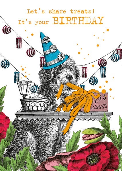 Kort Pabuku Let's Share Treats