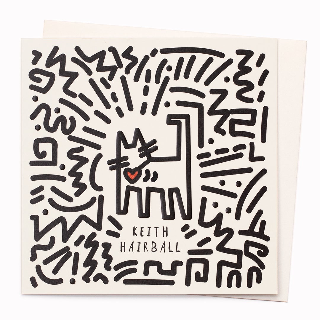 Kort Cats in Art Keith Hairball