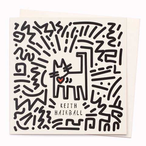 Kort Cats in Art Keith Hairball