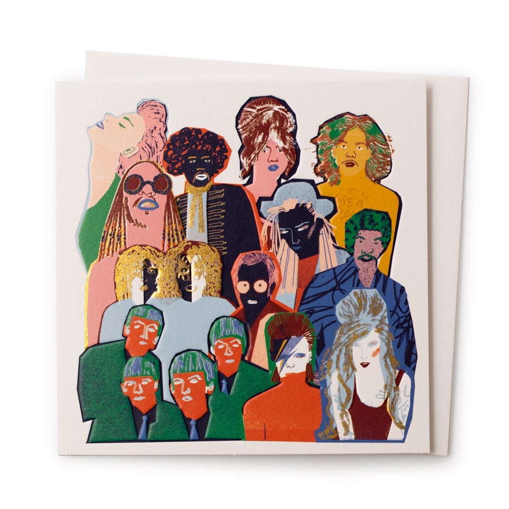 Kort Yellow Popstars