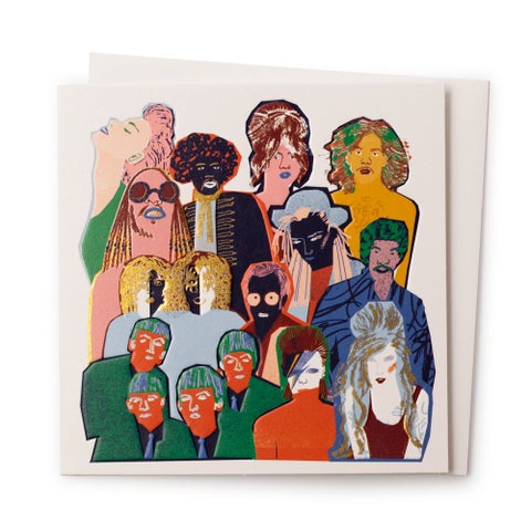 Kort Yellow Popstars