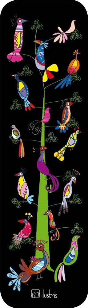 Bokmerke 6x21 Ilustris fugletre