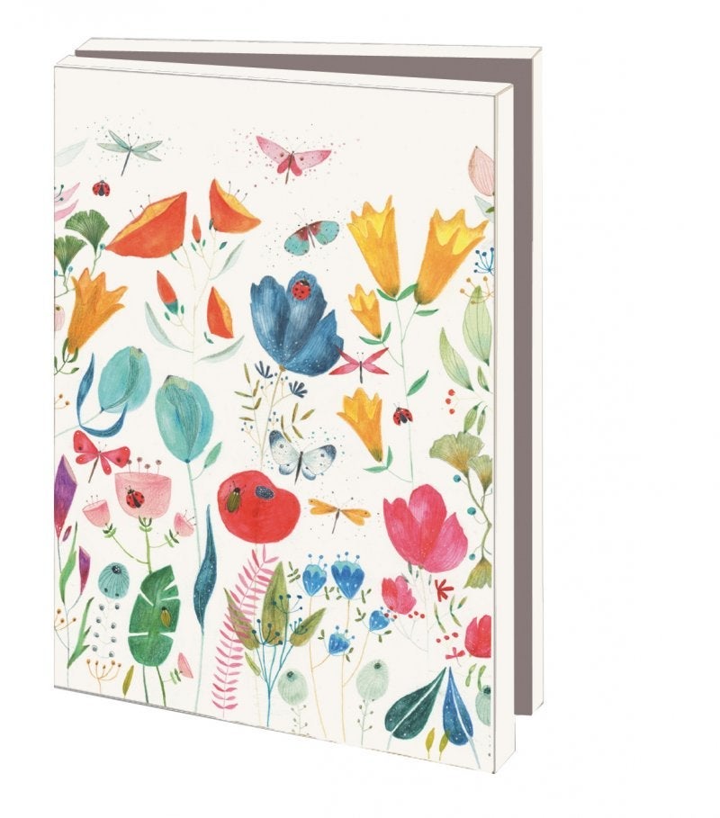 Kortmappe 10x15, Miriam Bowens, Bloemen