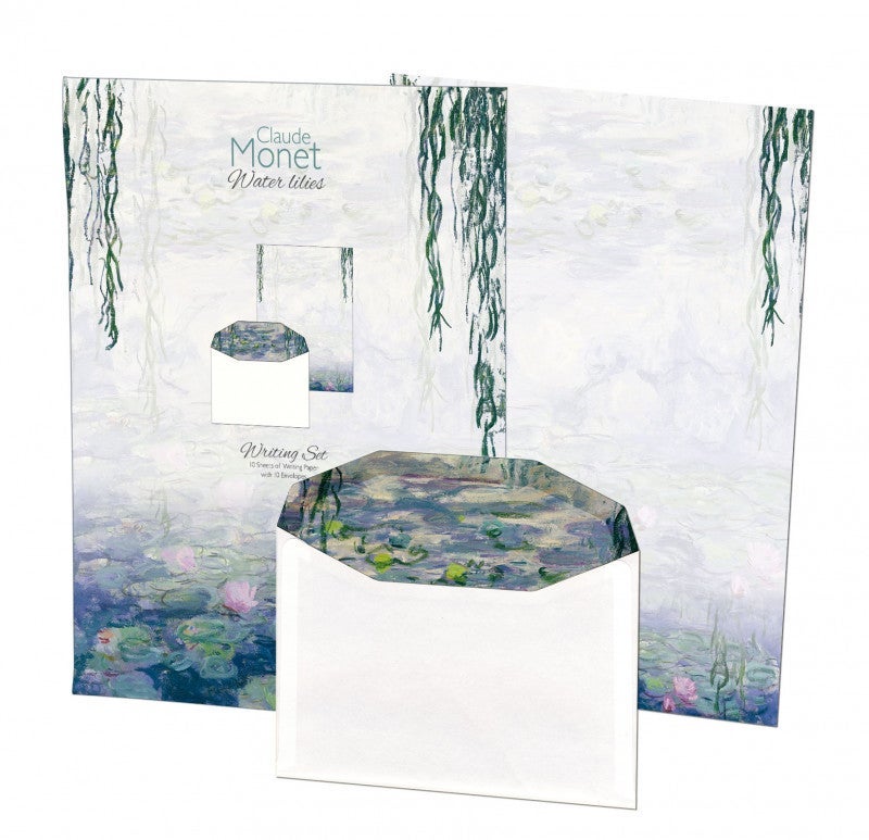 Brevsett A5 Bekking & Blitz Monet Water Lillies