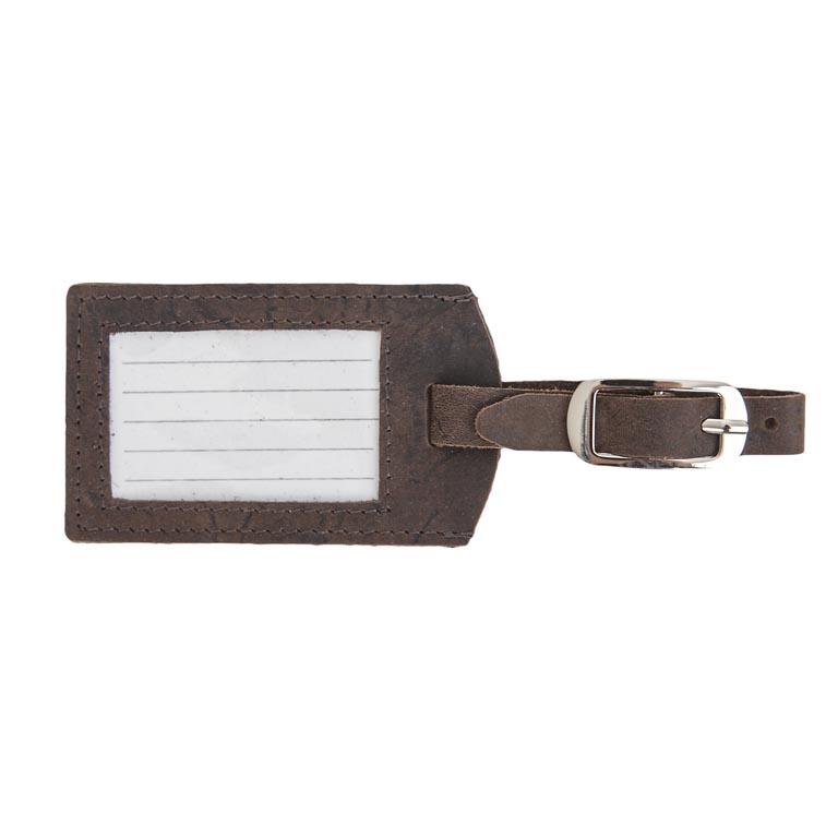 Adresseholder åpen Brun