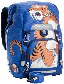 Skolesekk 1.Kl 116 22 L. Tiger