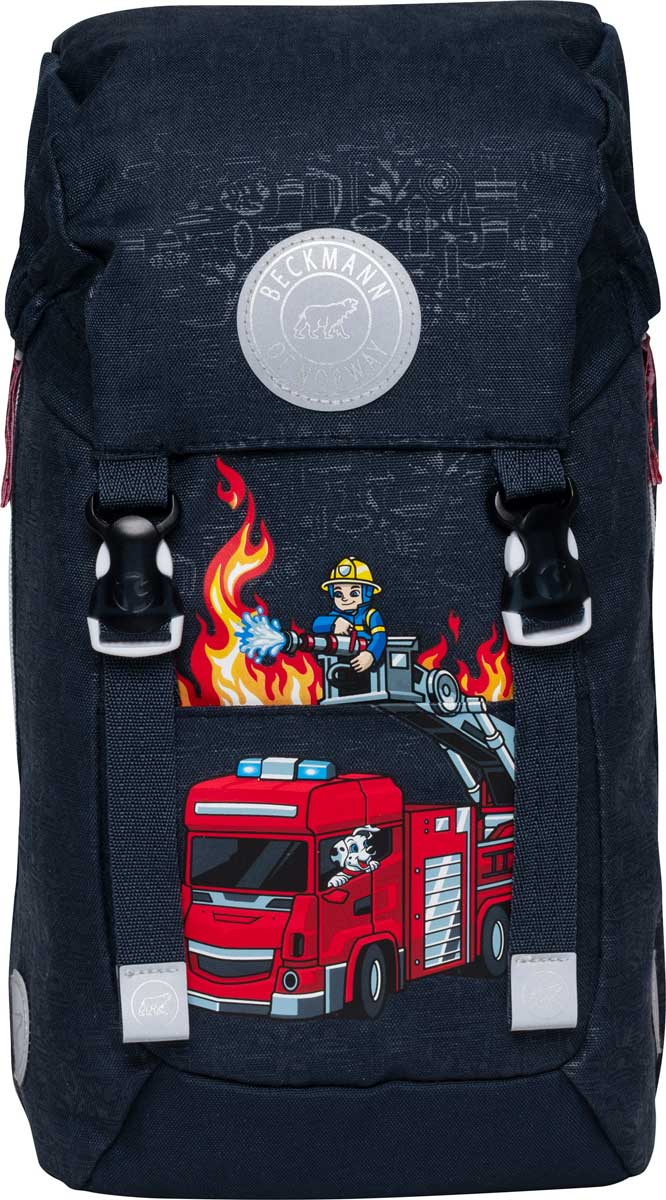 Barnehagesekk Fire Truck 12L Beckmann