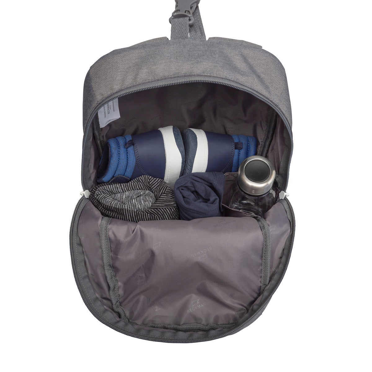 Gymsekk 2-7.kl Grey 16L Beckmann