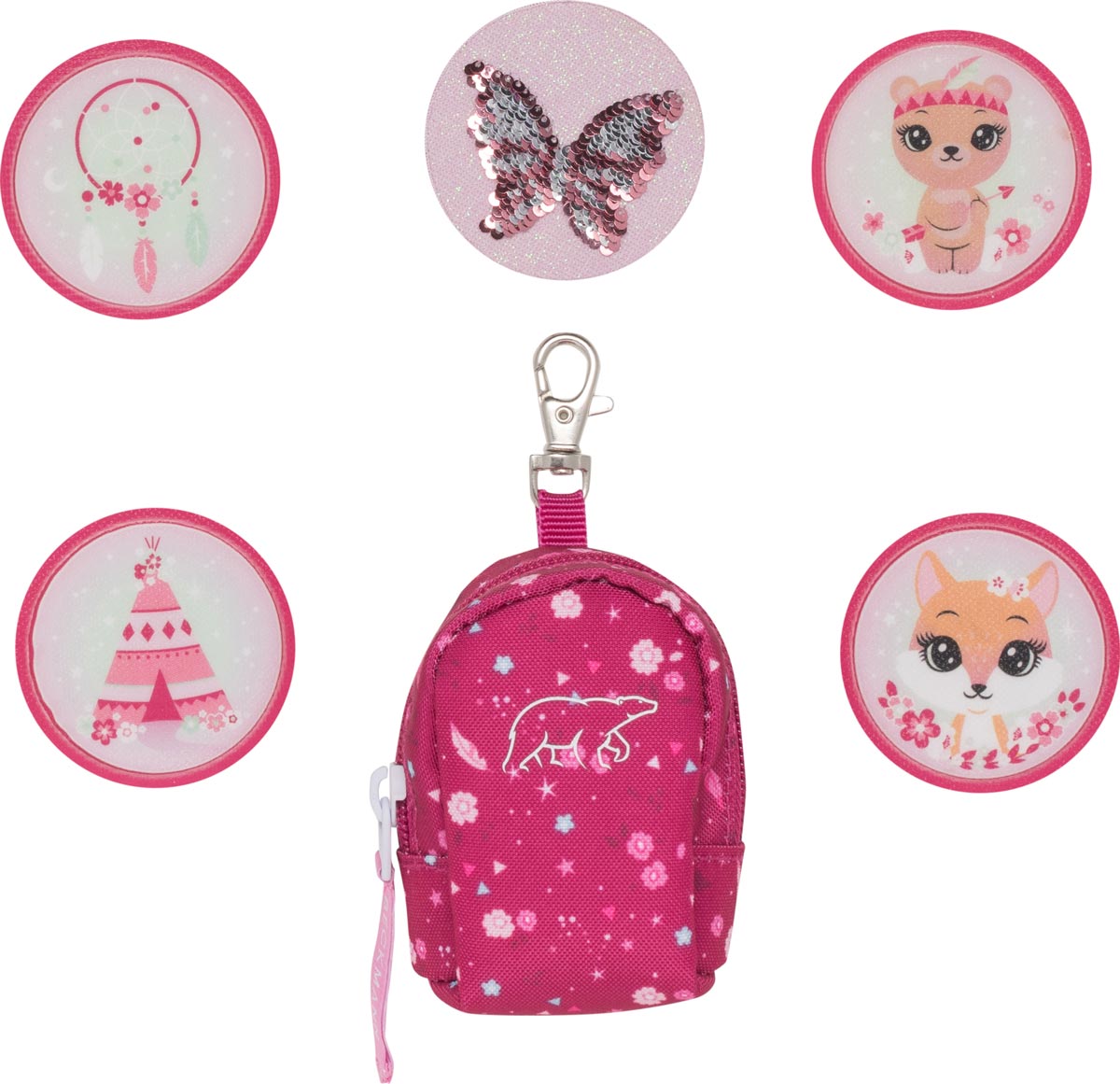 Button Bag 1.kl Forest Deer