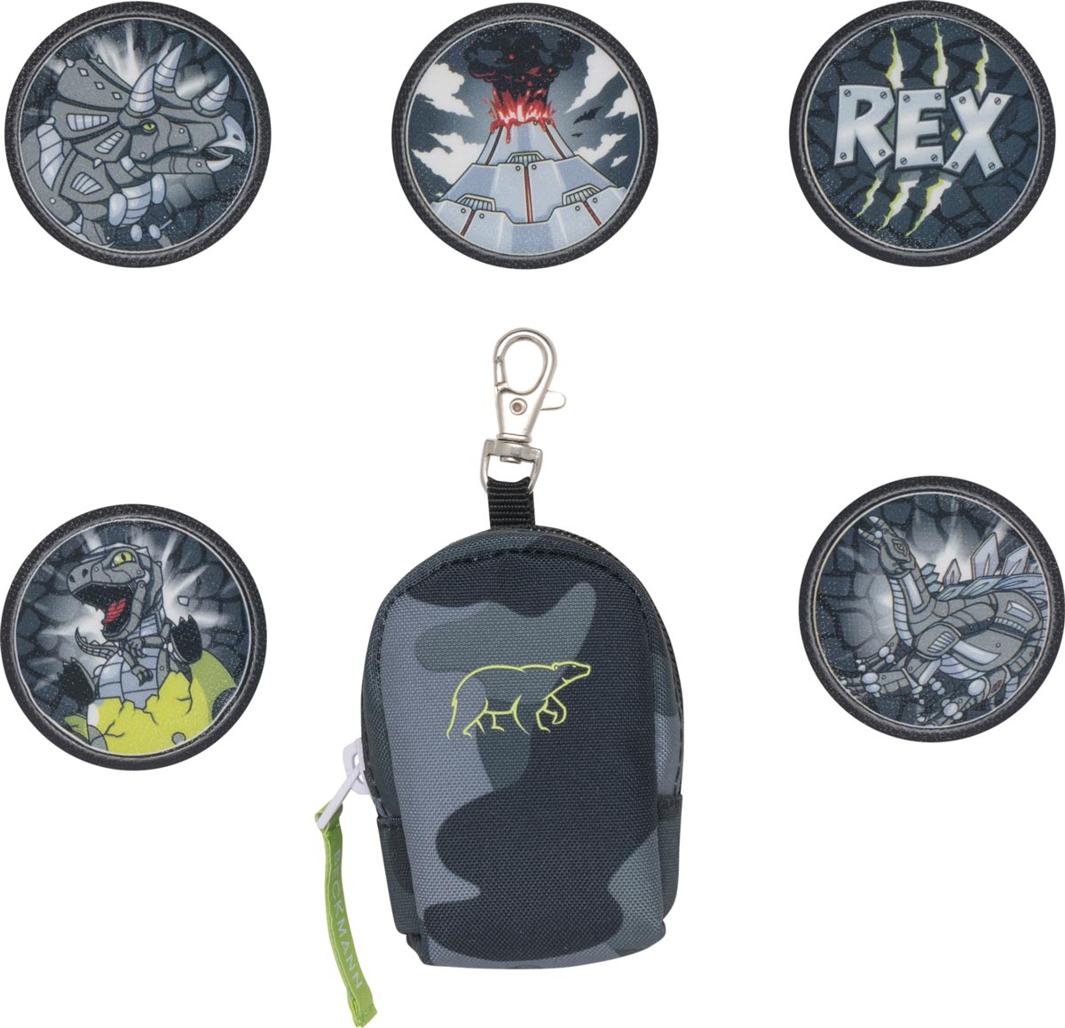 Button Bag 1.kl Camo Rex