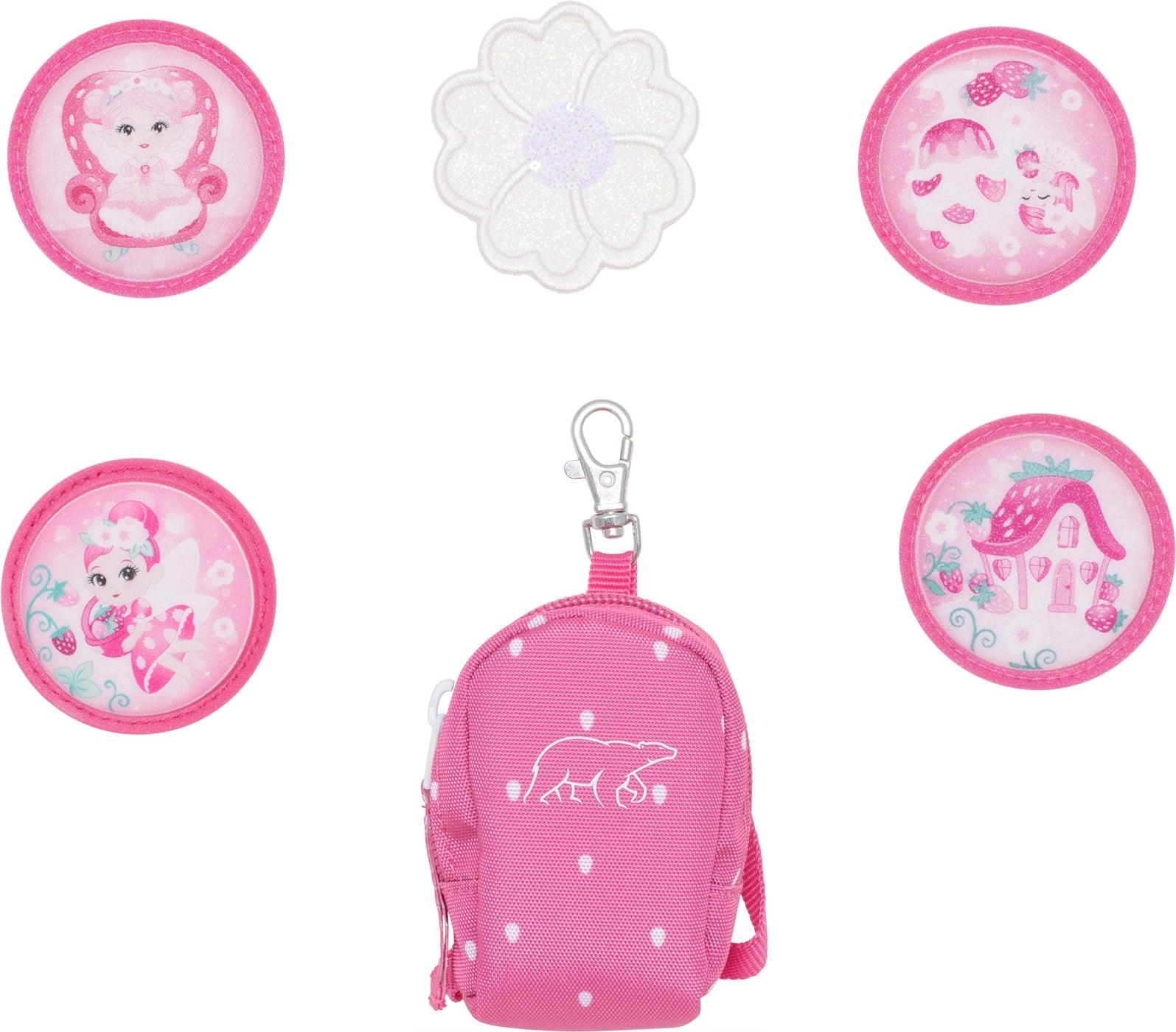 Button Bag 1.kl Strawberry