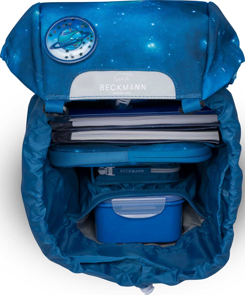 Skolesekk 1.kl Galaxy 22L Beckmann