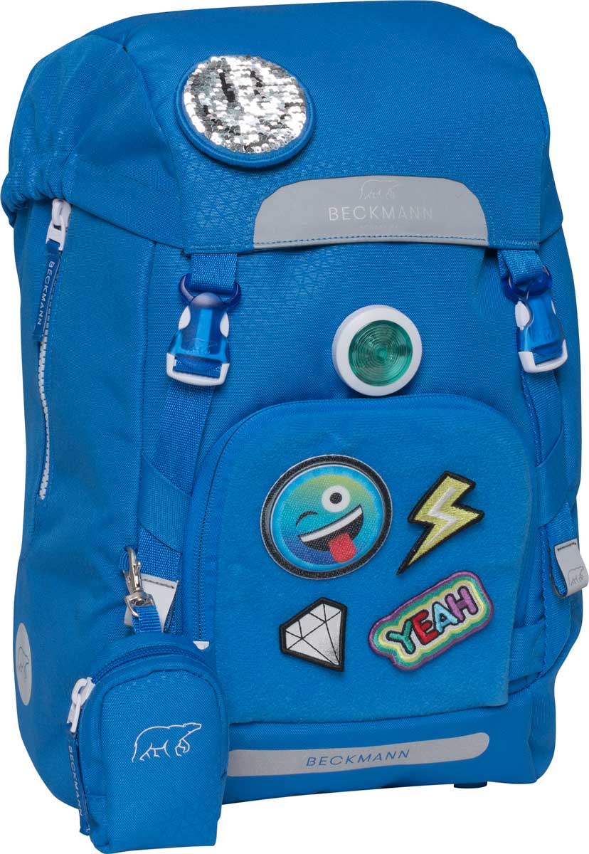 Skolesekk 1.kl Patch 22L Beckmann