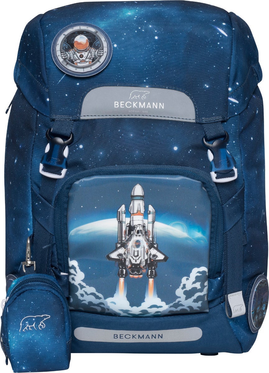 Skolesekk 1.kl Space Mission Classic 22L - Beckmann