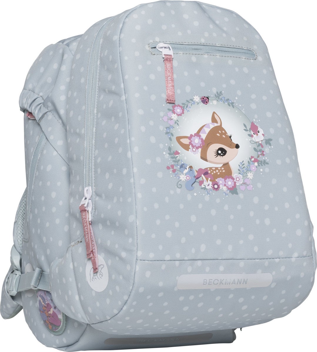 Skolesekk 1.kl Forest Deer Dusty Mint Classic 22L