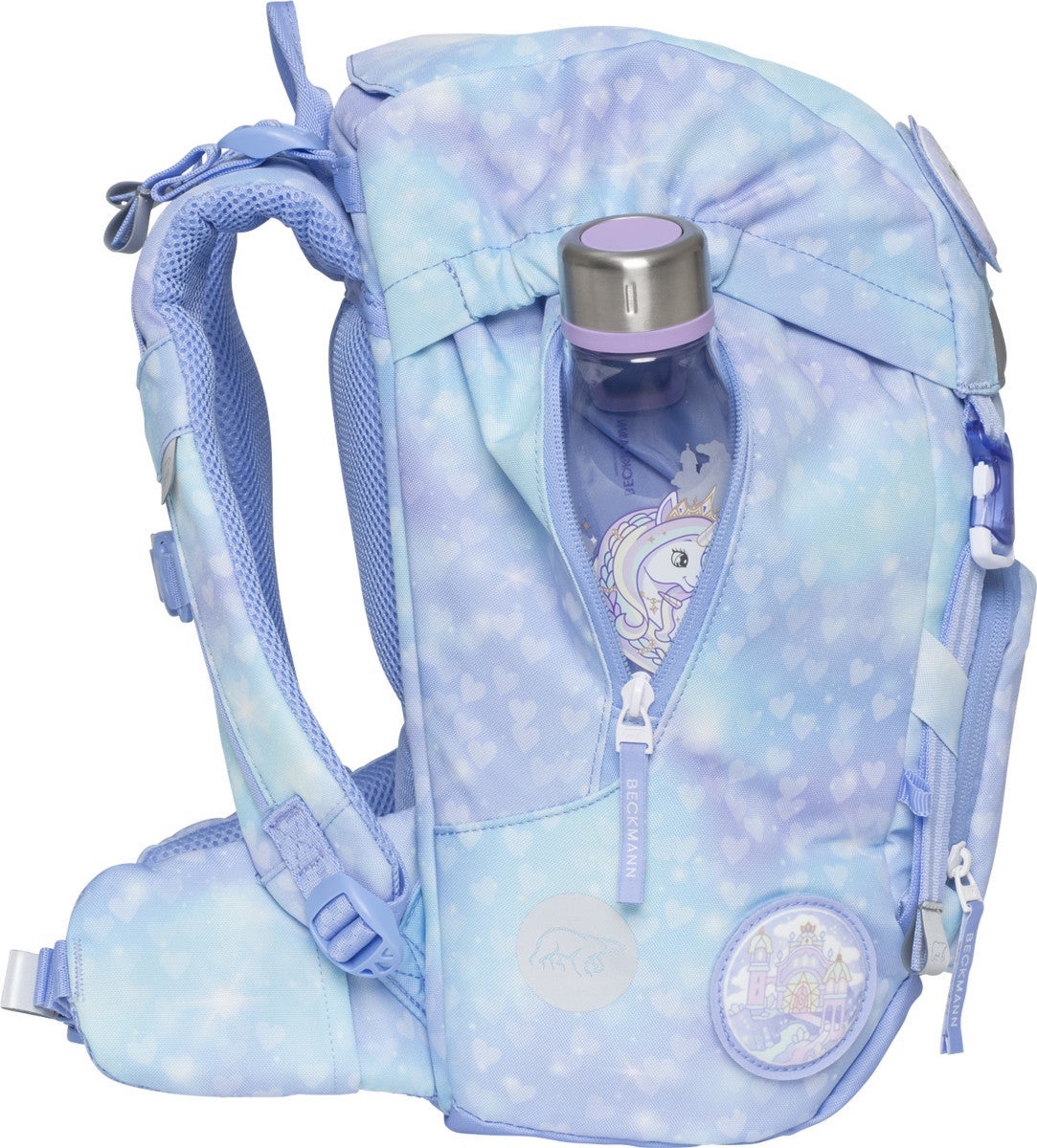 Skolesekk 1.kl Unicorn Princess Ice Classic 22L