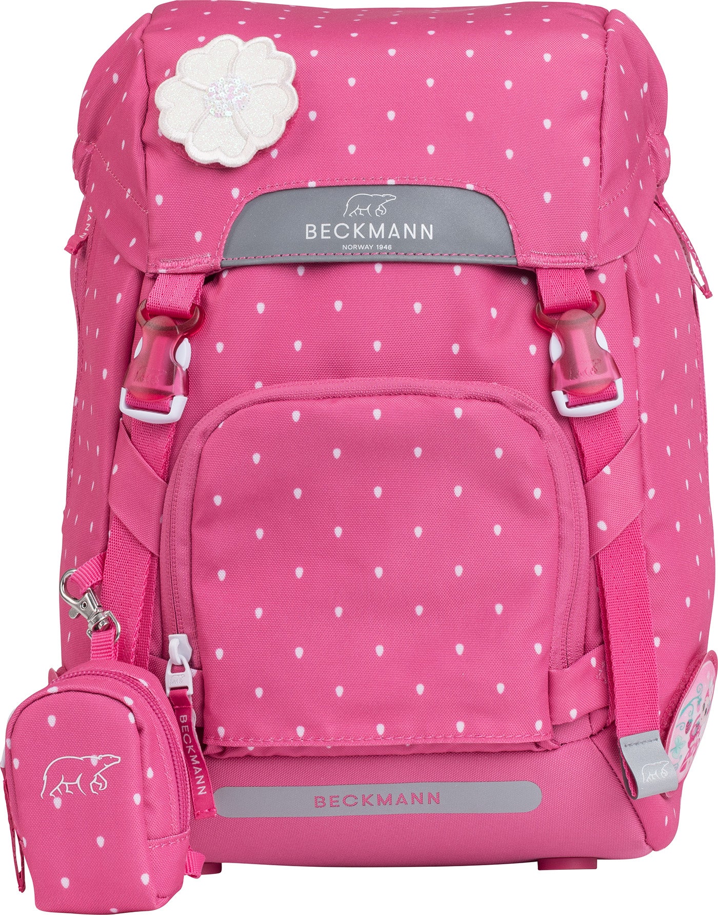 Skolesekk 1.kl Strawberry Classic 22L